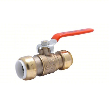 Ball Valve, Lever, Brass, 3.63