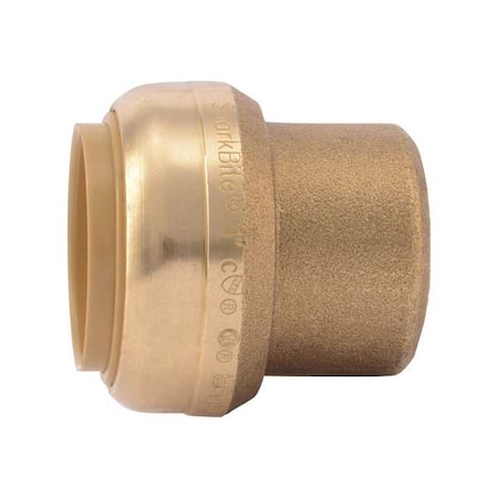End Stop, 1 in Tube Size, Brass, Brass MPN:U520LF