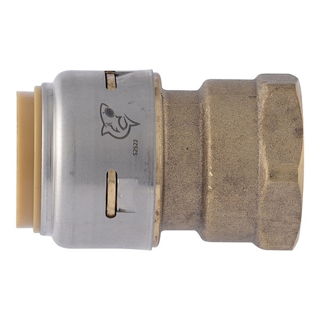 Strt, Brass, Push-Fit, 3/4in x FNPT3/4in MPN:UR088