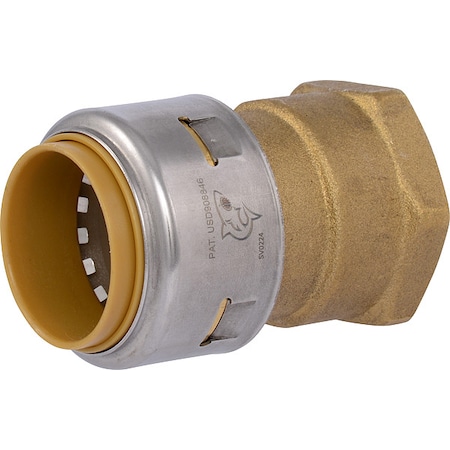 Female Adapter, Brass, 11-1/2 Thread Sz MPN:UR094