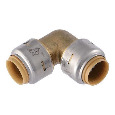 Elbow, Brass, Push-Fit1/2