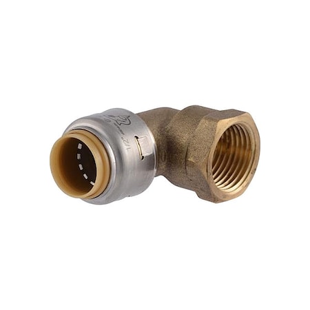 Elbow, Brass, Push-Fit1/2in, FNPT1/2in MPN:UR308