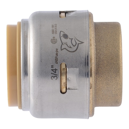 Cap, Brass, Push-to-Connect 7/8 in MPN:UR518