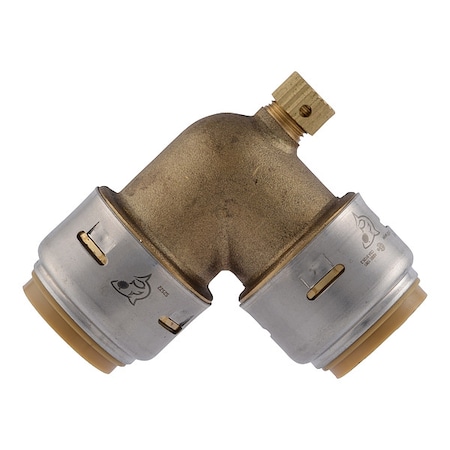Elbow, Brass, Push-Fit3/4