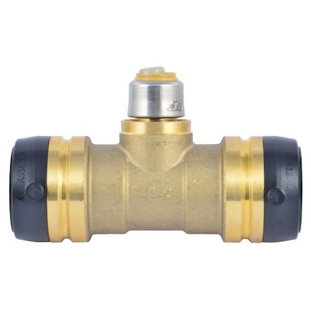 Tee, Brass, Push-Fit11/4