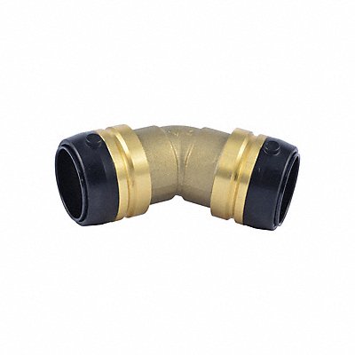 Push to Connect Elbow Brass 10-1/2 L MPN:UXL0535