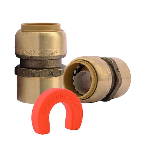 Tube Fitting Kit, Push-to-Connect, Brass MPN:22441LF