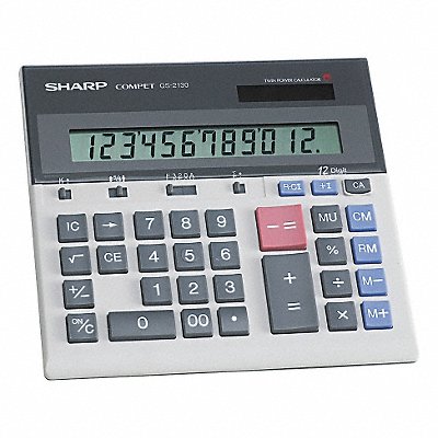 Commercial Desktop Calculator 12 Digit MPN:SHRQS2130