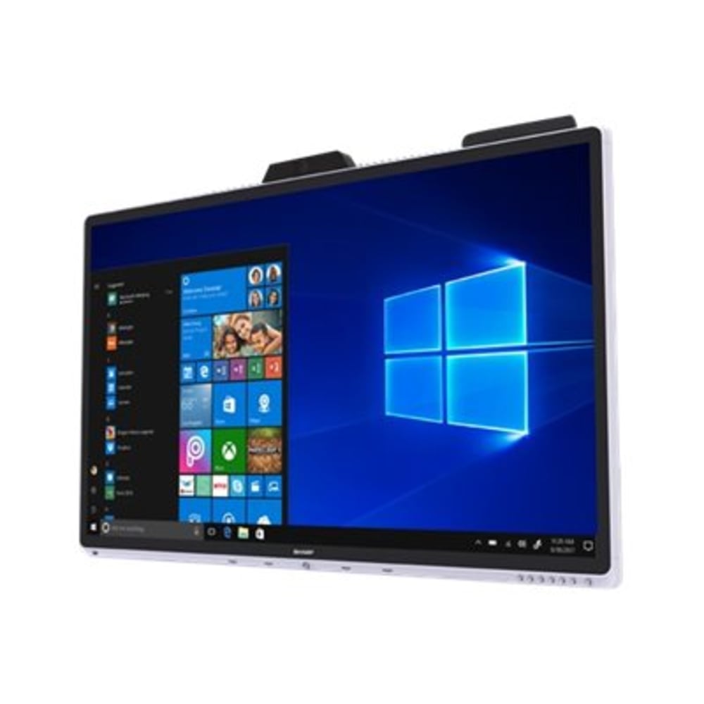 Sharp 70in Class Windows Collaboration Display - 69.5in LCD - Projected Capacitive - Touchscreen - 16:9 Aspect Ratio - 3840 x 2160 - Edge LED - 350 Nit - 4,000:1 Contrast Ratio - 2160p - USB - HDMI MPN:PN-CD701