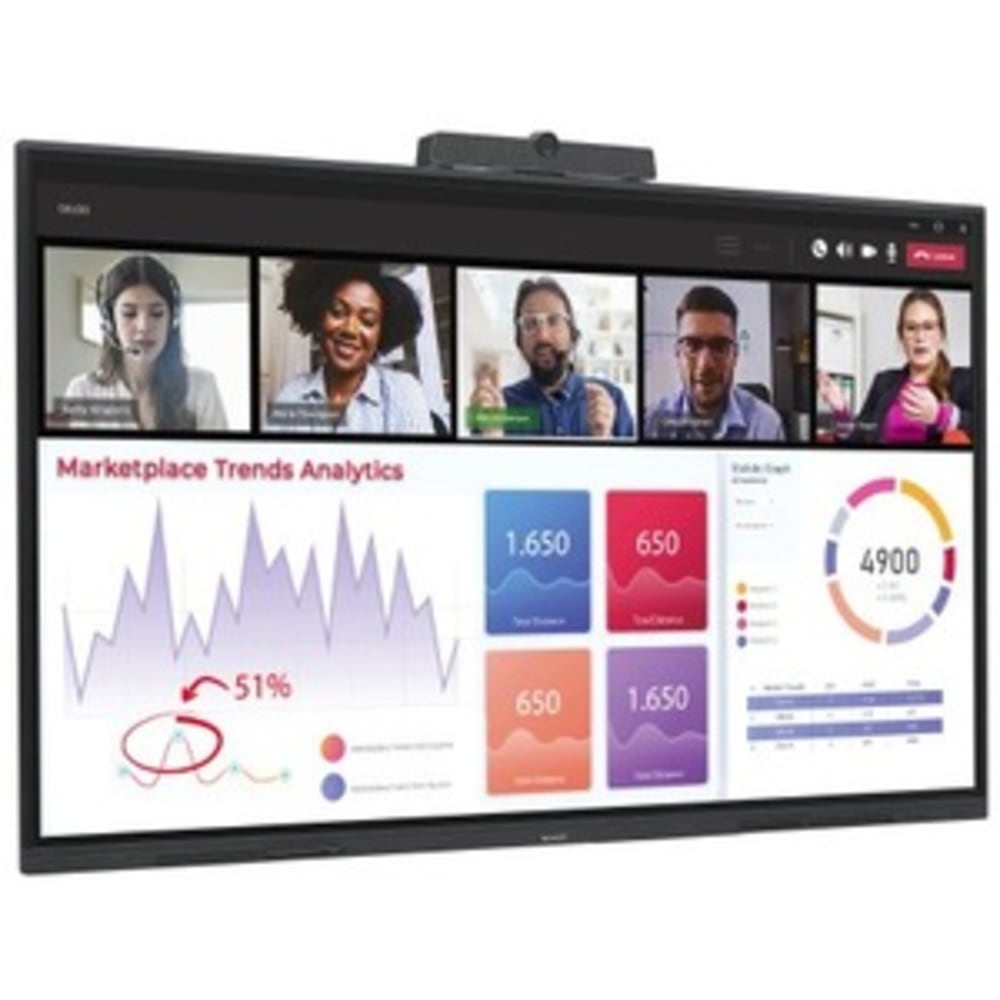 Sharp 86in Class AQUOS BOARD - 86in - Active AreaMulti-touch Screen - Wired/Wireless - Speaker - HDMI - 470 W MPN:PN-L862B