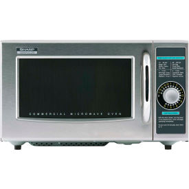 Sharp® Commercial Microwave Oven 1.0 Cu. Ft. 1000 Watt Dial Control R21LCFS