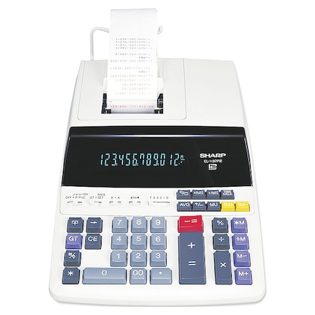 Desktop Calculator, Printing, 12 Digit MPN:SHREL1197PIII