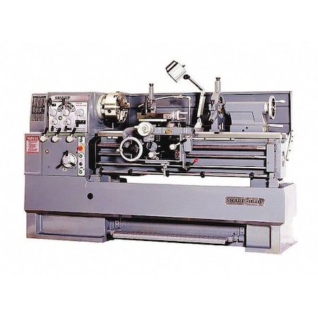 Lathe, 230/460V Volts, 7 1/2 hp HP, 60 Hz, Three Phase 40 in Distance Between Centers MPN:1640L