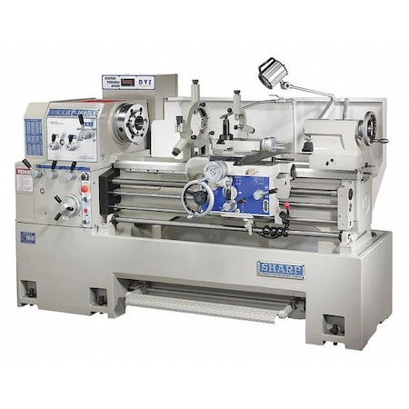 Lathe, 230/460V Volts, 7 1/2 hp HP, 60 Hz, Single/Three Phase 60 in Distance Between Centers MPN:1860LV