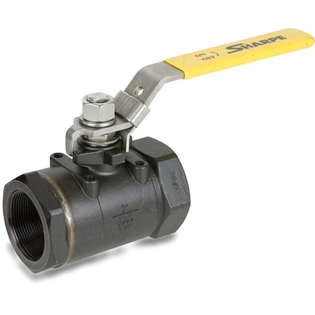 Manual 2-Way Ball Valve, NPT, Carbon Steel MPN:4353010360