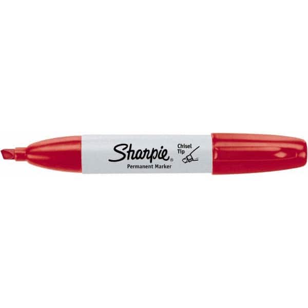 Permanent Marker: Red, AP Non-Toxic, Chisel Point MPN:38283