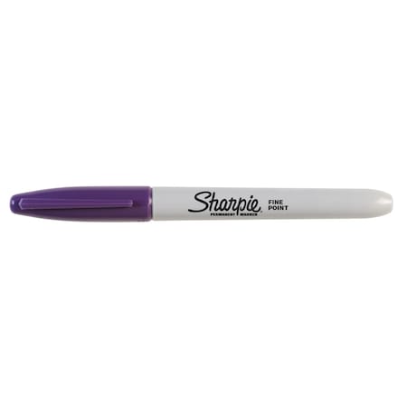Perm Marker, Fine Point, Purple Ink MPN:30038