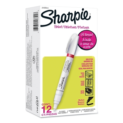 Sharpie Paint Medium White Os MPN:2107614