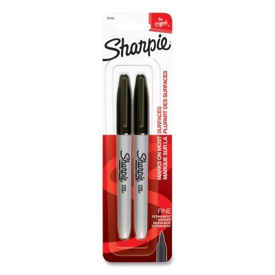 Sharpie Fine Black 2/Card MPN:30162PP