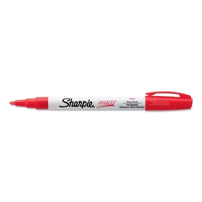 Sharpie Paint Red Fine Os UPC MPN:35535