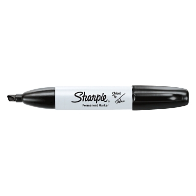 Sharpie Black Chisel Marker Set (2 Per Set) MPN:38262PP