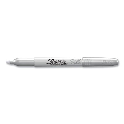 Permanent Mkr Sharpie Metalic Silver-Gray Fine MPN:39013