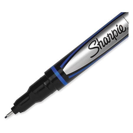 Stick Permanent Pen, Fine 0.8 mm, Blue PK12 MPN:1742664