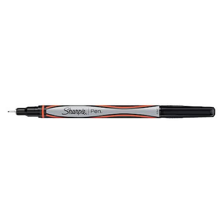 Stick Permanent Pen, Fine 0.5 mm, Red PK12 MPN:1742665
