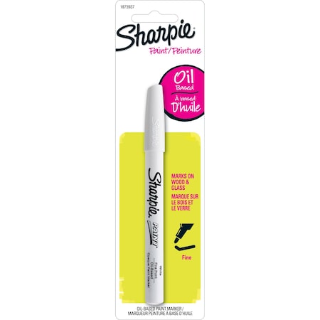 Liquid Paint Marker, White, Metal MPN:1873937