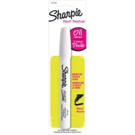 Liquid Paint Marker, White, Fiber MPN:1905361
