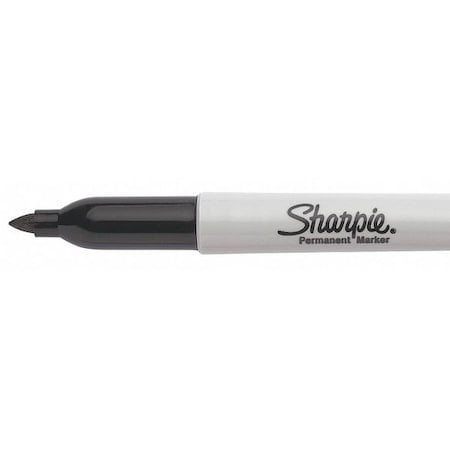 Extreme Marker, Black, Fine Tip, Capped, 12 PK MPN:1927432