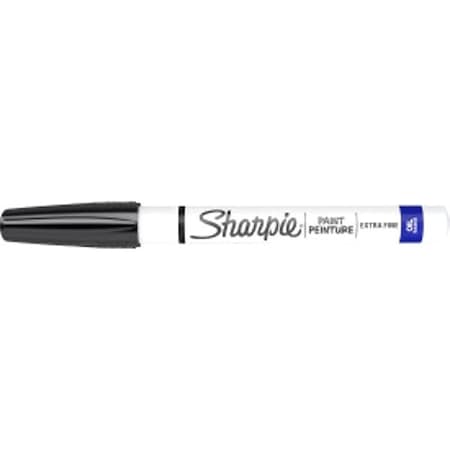 Liquid Paint Marker, Black, Fiber MPN:2089210