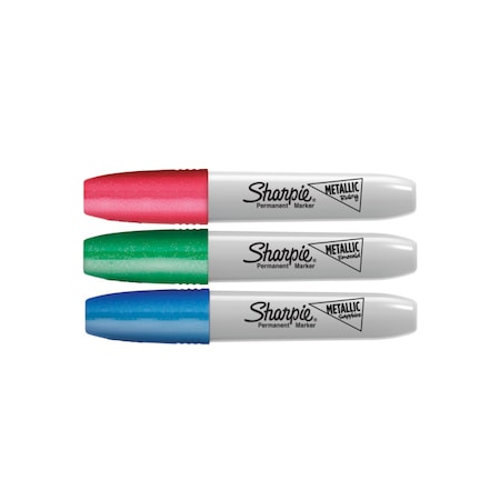 Metallic Chisel Permanent Marker, PK3 MPN:2089631