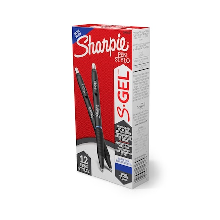 S-Gel Pen, Bold 1.0mm, Blue, PK12 MPN:2096187