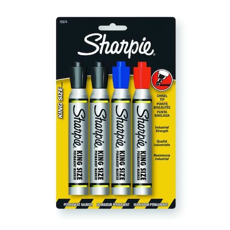Black, Blue, Red Industrial Marker, 4 PK MPN:2178479