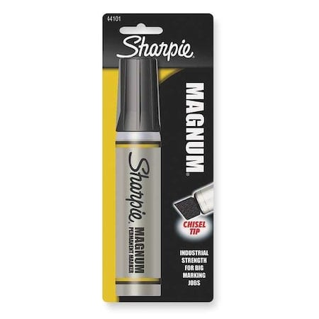 Industrial Marker, Oversized Chisel Tip, Black MPN:2178494