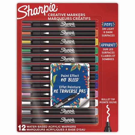 Marker, Assorted, Capped, PK12 MPN:2196905