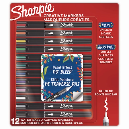 Marker, Assorted, Capped, PK12 MPN:2196907