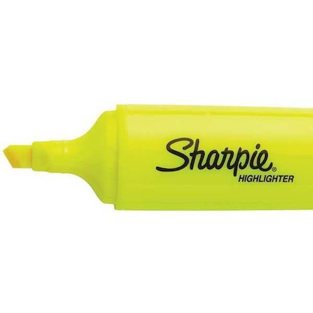 Highlighter, Standard, Yellow, PK12 MPN:25005