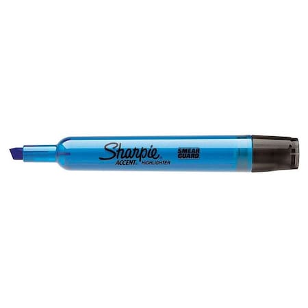 Smear Guard Highlighter, Chisel Tip Blue PK12 MPN:25010B