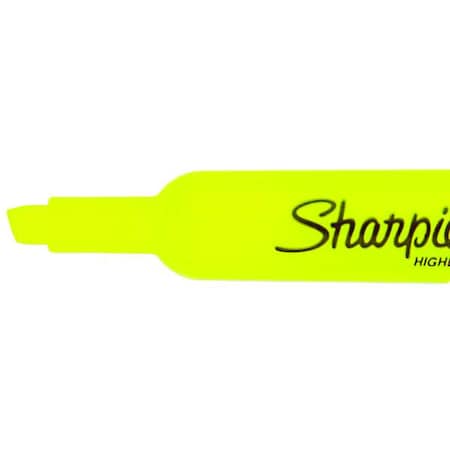 Smear Guard Highlighter, Chisel Tip Fluorescent Yellow PK12 MPN:25025B