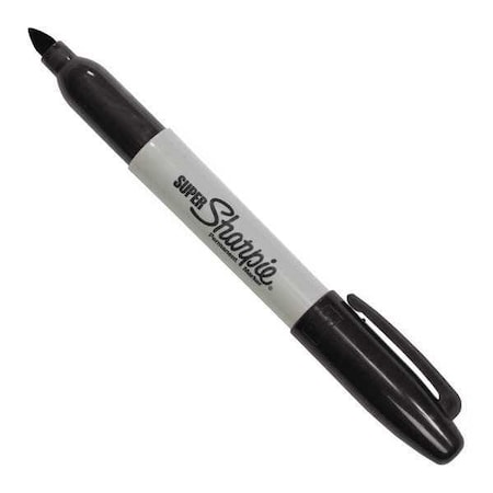 Super Sharpie Markers, Black, PK12 MPN:MK305BK