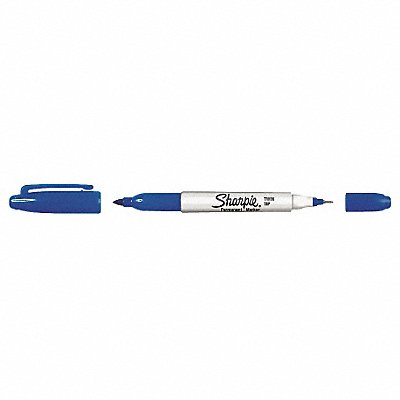 F5596 Twin Tip Permanent Marker Blue PK12 MPN:32003 F5596 Twin Tip Permanent Marker Blue PK12 MPN:32003