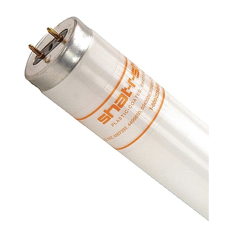 SHAT-R-SHIELD 40W, T12 Linear Fluorescent Light Bulb MPN:F40T12 Neutral Deluxe