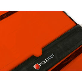 Shaver Industries Rolltect™ Replacement Curtain Blade 20'W x 5-1/2'H Semi Orange Weld Shade RWS9000-ORC