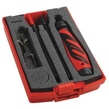 Deburring Tool Set, Plastic, Hi Speed Stl. MPN:154-00034