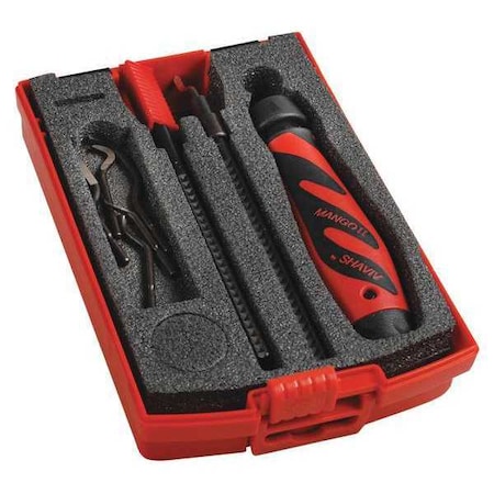 Deburring Tool Set, Plastic, Hi Speed Stl. MPN:154-00036