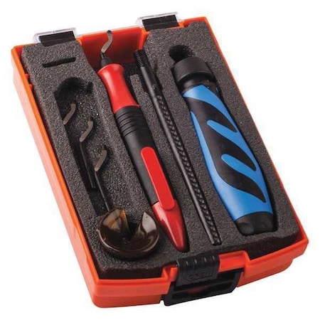 Deburring Tool Set, for Plumbing MPN:154-00055