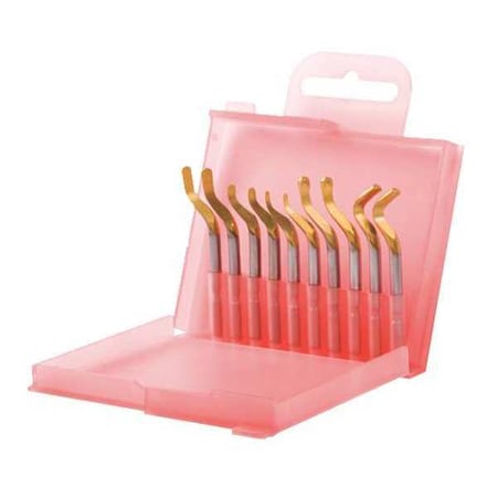 Hand Deburring Blade Tool Set, 10 pc MPN:155-00251