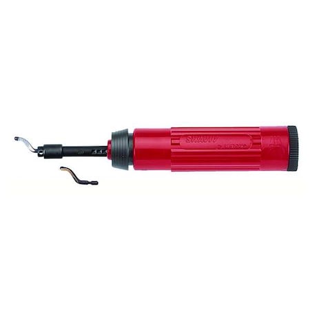 Deburring Tool Set, High Speed Steel/Plastic, B, Deburring Straight and Hole Edges MPN:155-29065